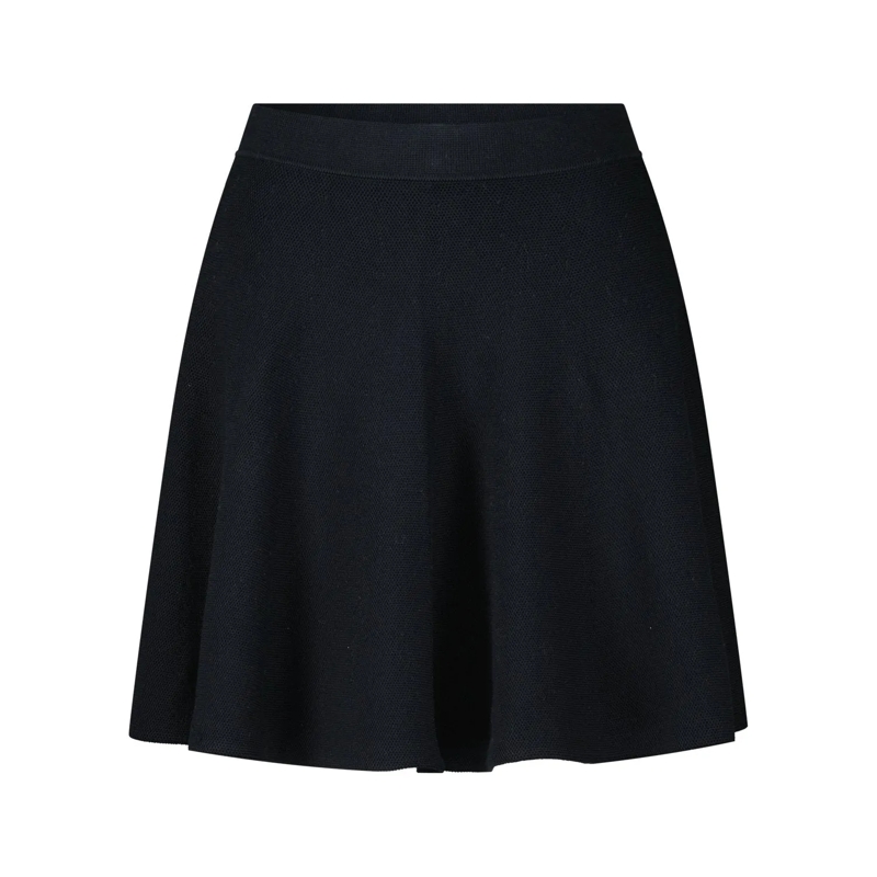 Polo Ralph Lauren Minirock Minirock in A-Linie Schwarz