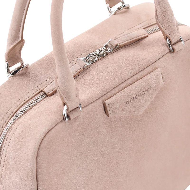Givenchy Crossbody Bag Handtasche aus Veloursleder pink(Image 4)