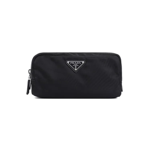 Prada Black Pouch Bag Black Sac à bandoulière