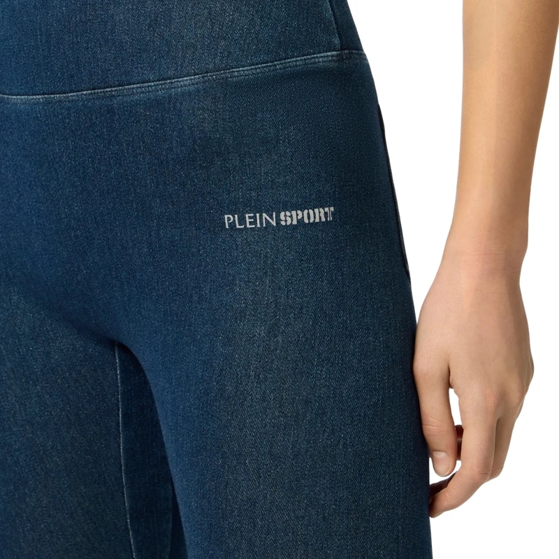 Plein Sport Leggings Leggings Denim Touch Ps dunkel-blau(Image 2)