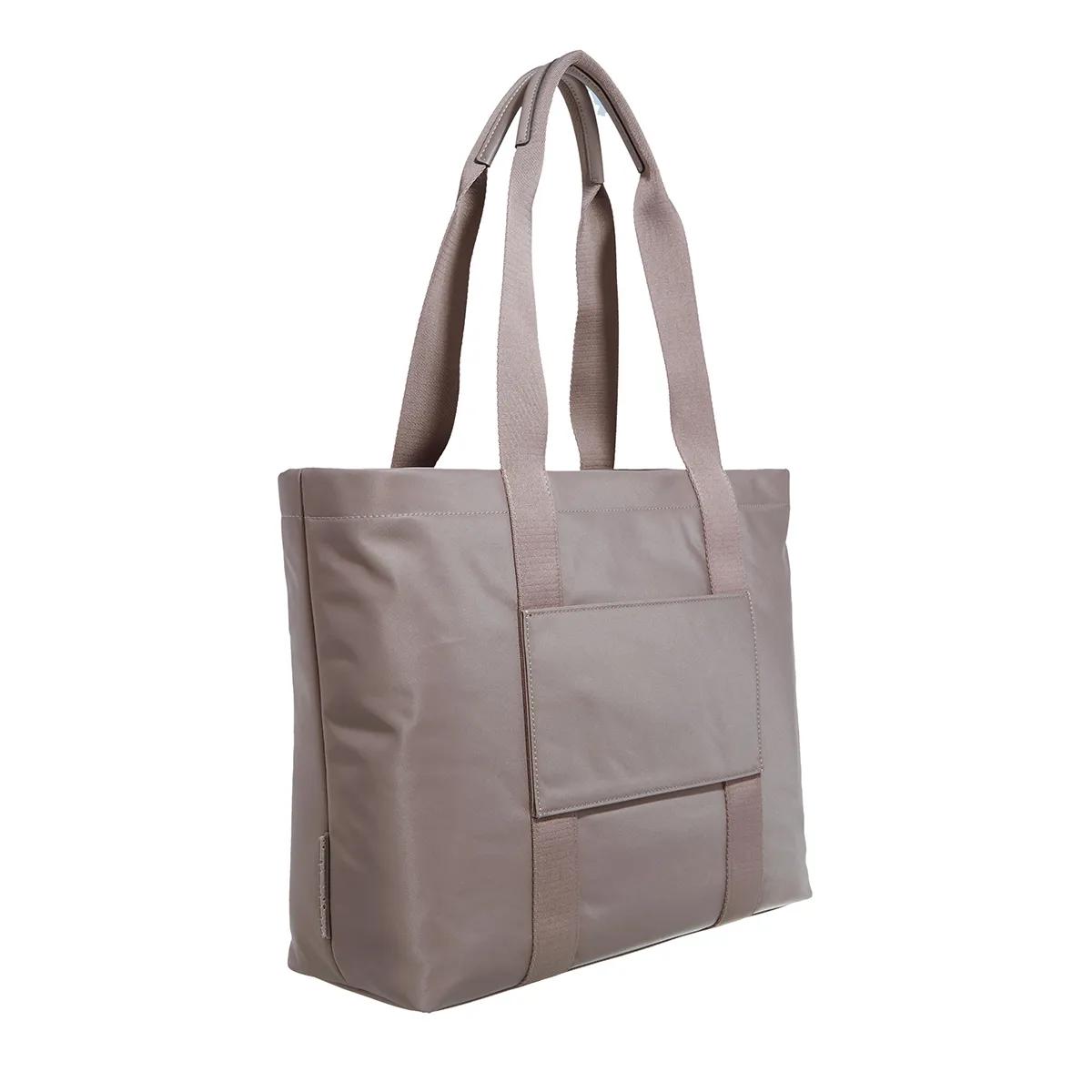 Karl Lagerfeld Shoppers & Totes K Ikonik 2.0 Nylon Zip Tote in grijs