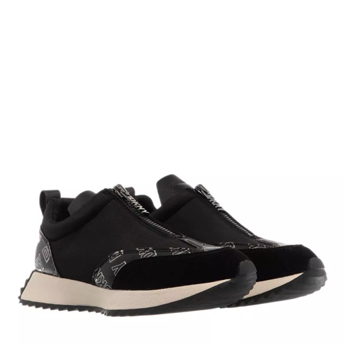 DKNY Noah Zip Up Sneaker Black White scarpa da ginnastica bassa