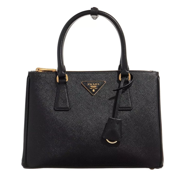 Prada Galleria Tote Bag Medium Black Fourre tout