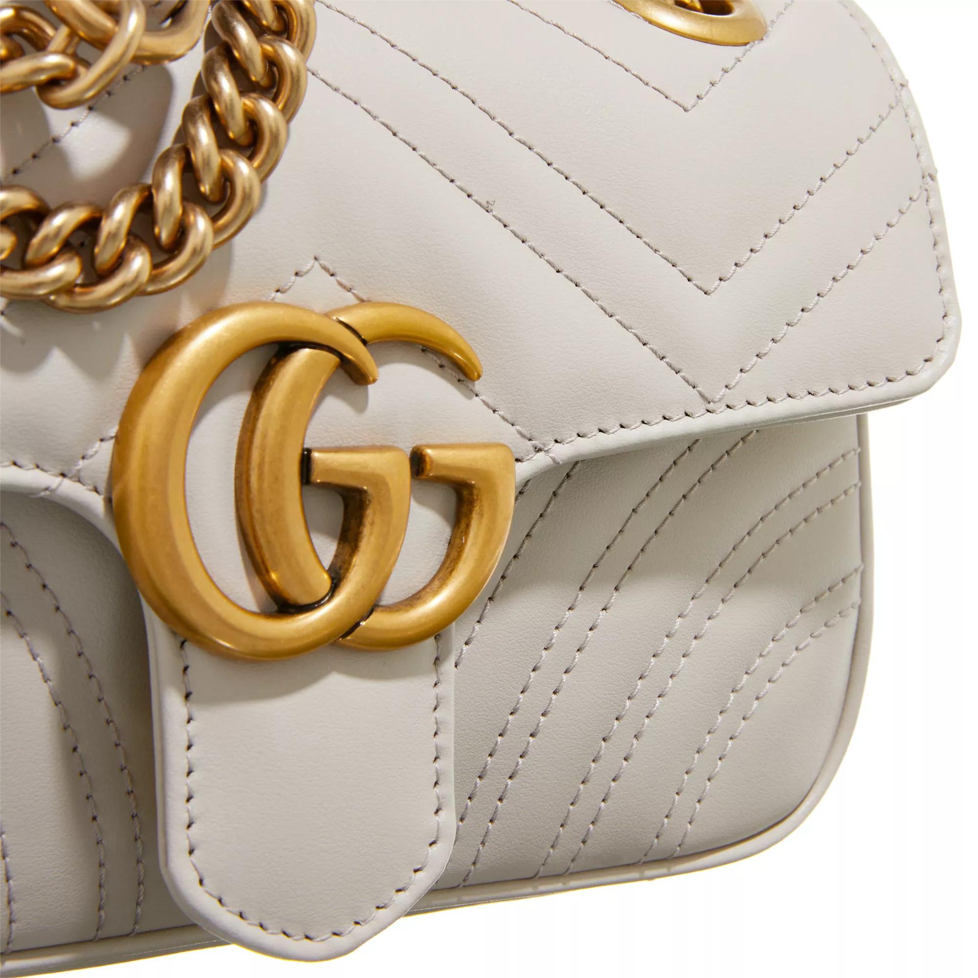 Gucci Crossbody bags GG Marmont Matelasse Mini Bag in grijs