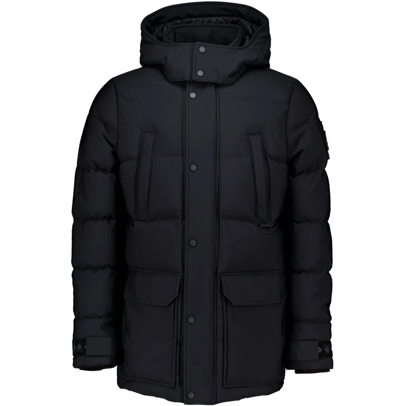 Moose Knuckles Doudoune Moose Knuckles Valleyfield 2 Gewatteerde Jassen Zw schwarz