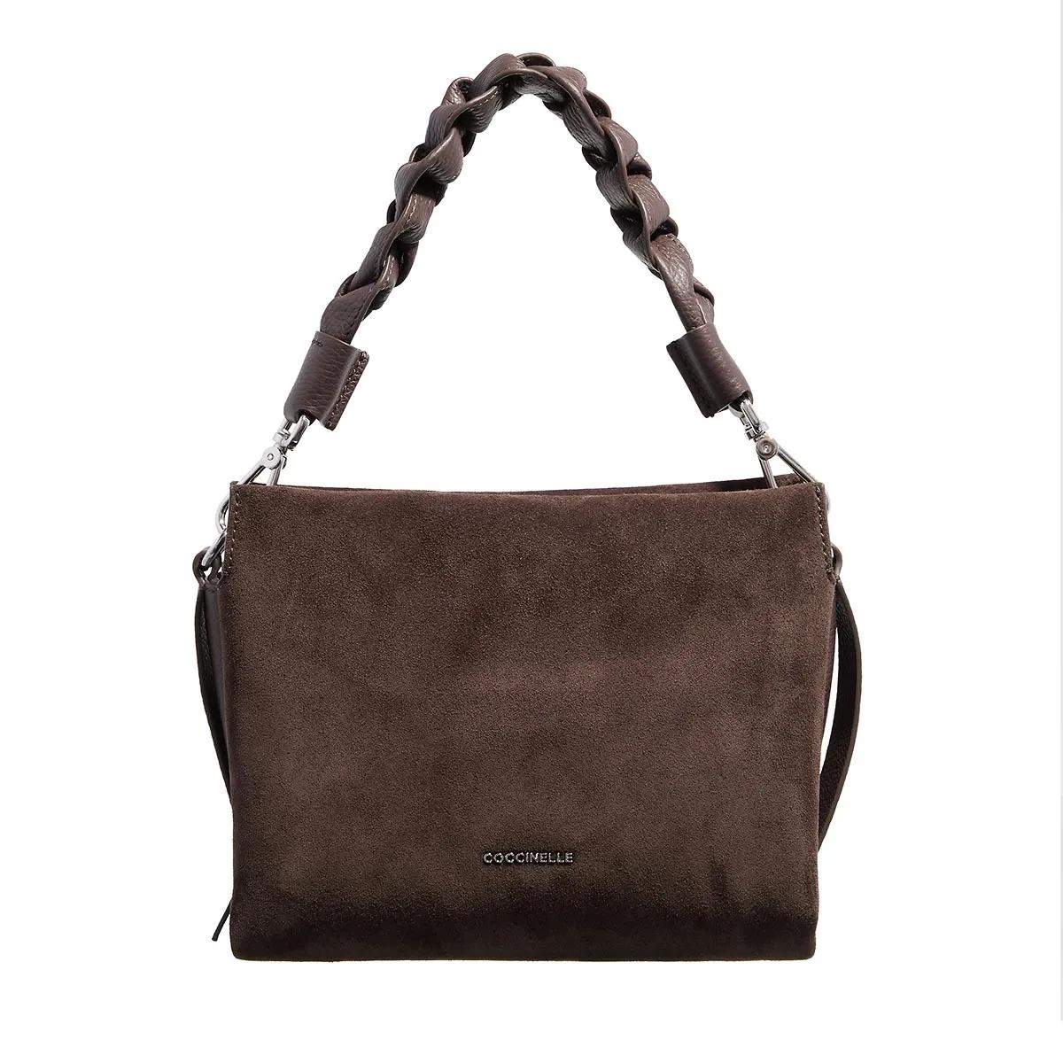 Coccinelle Crossbody Bags - Boheme Suede Bimaterial - Gr. unisize - in Braun - für Damen