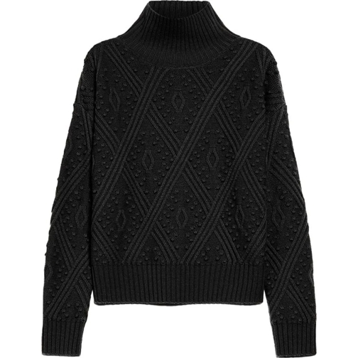 Max Mara Truien Max Mara Sweaters Black schwarz