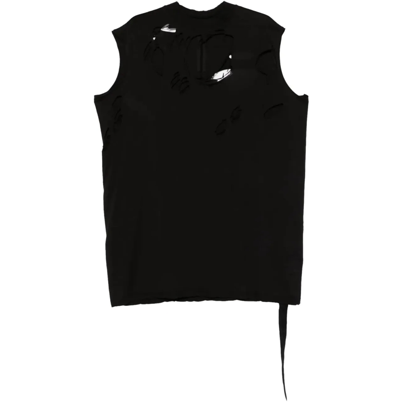 Rick Owens T-Shirt Tarp T Black schwarz