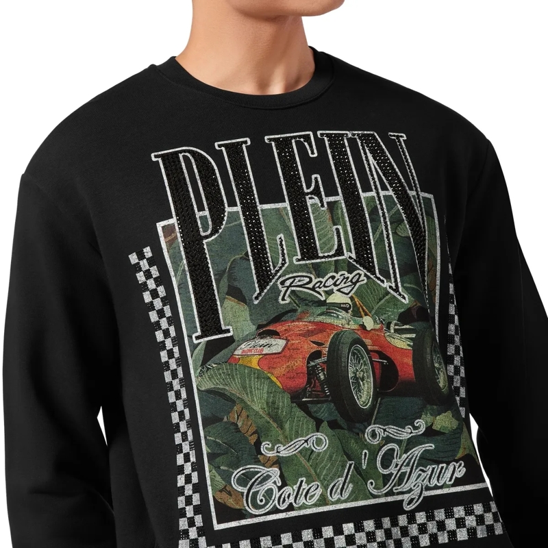 Philipp Plein Top Sweatshirt Racing schwarz(Image 5)