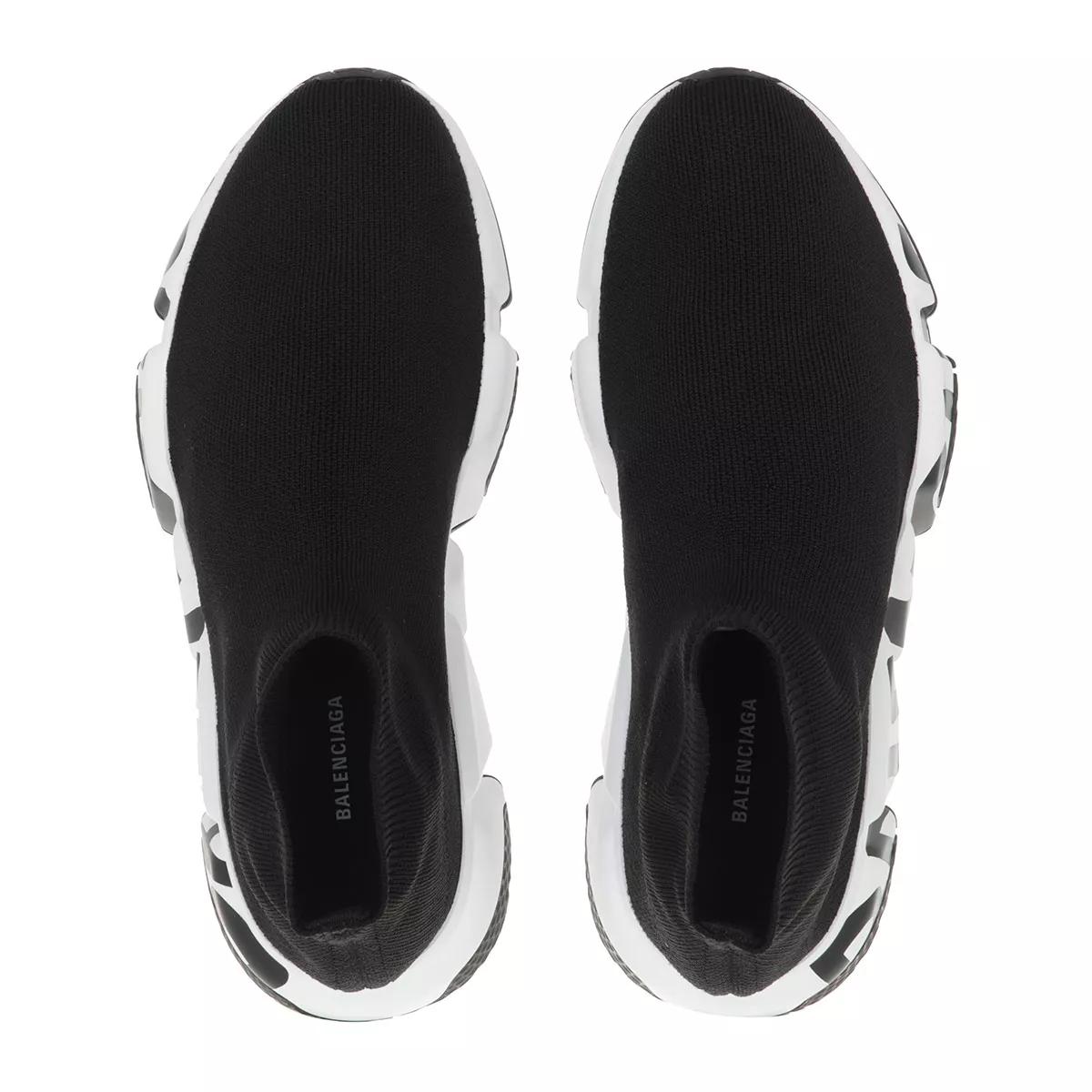 Balenciaga speed trainer white on sale sole