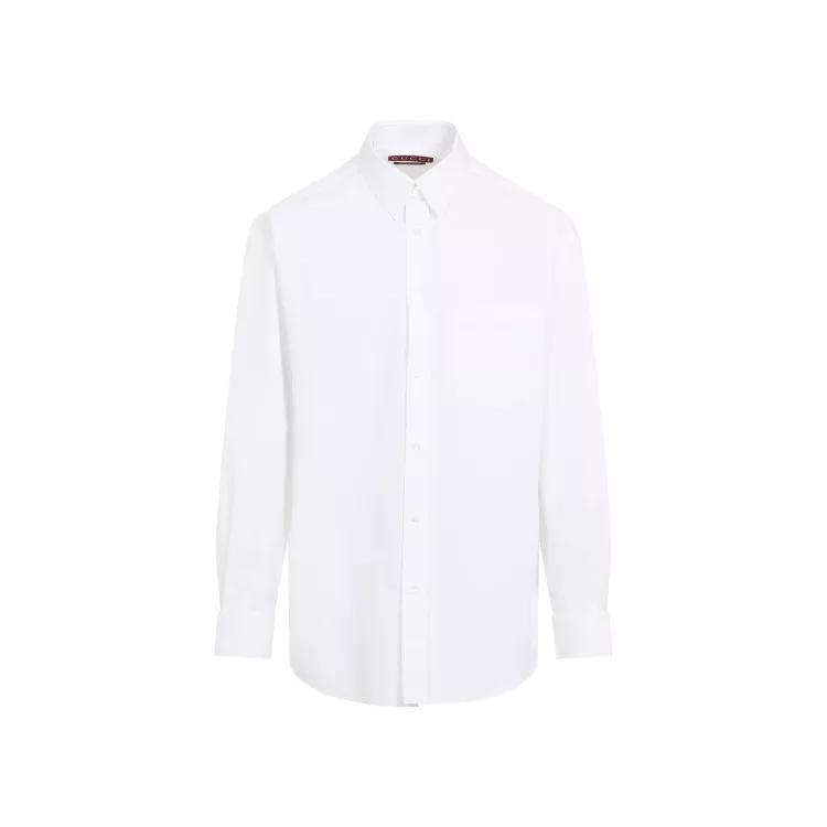 Gucci - White Cotton Shirt - Größe 48 - white