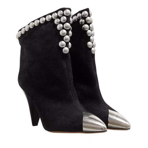 Isabel Marant Ankle Boots Lapio Black Ankle Boot