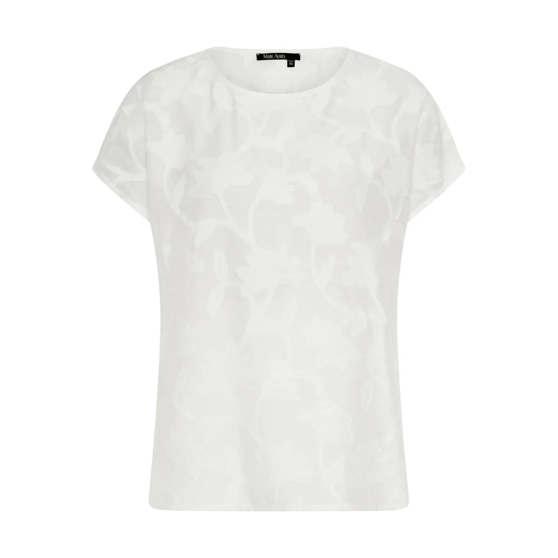 Marc Aurel Bluse Blusentop weiss