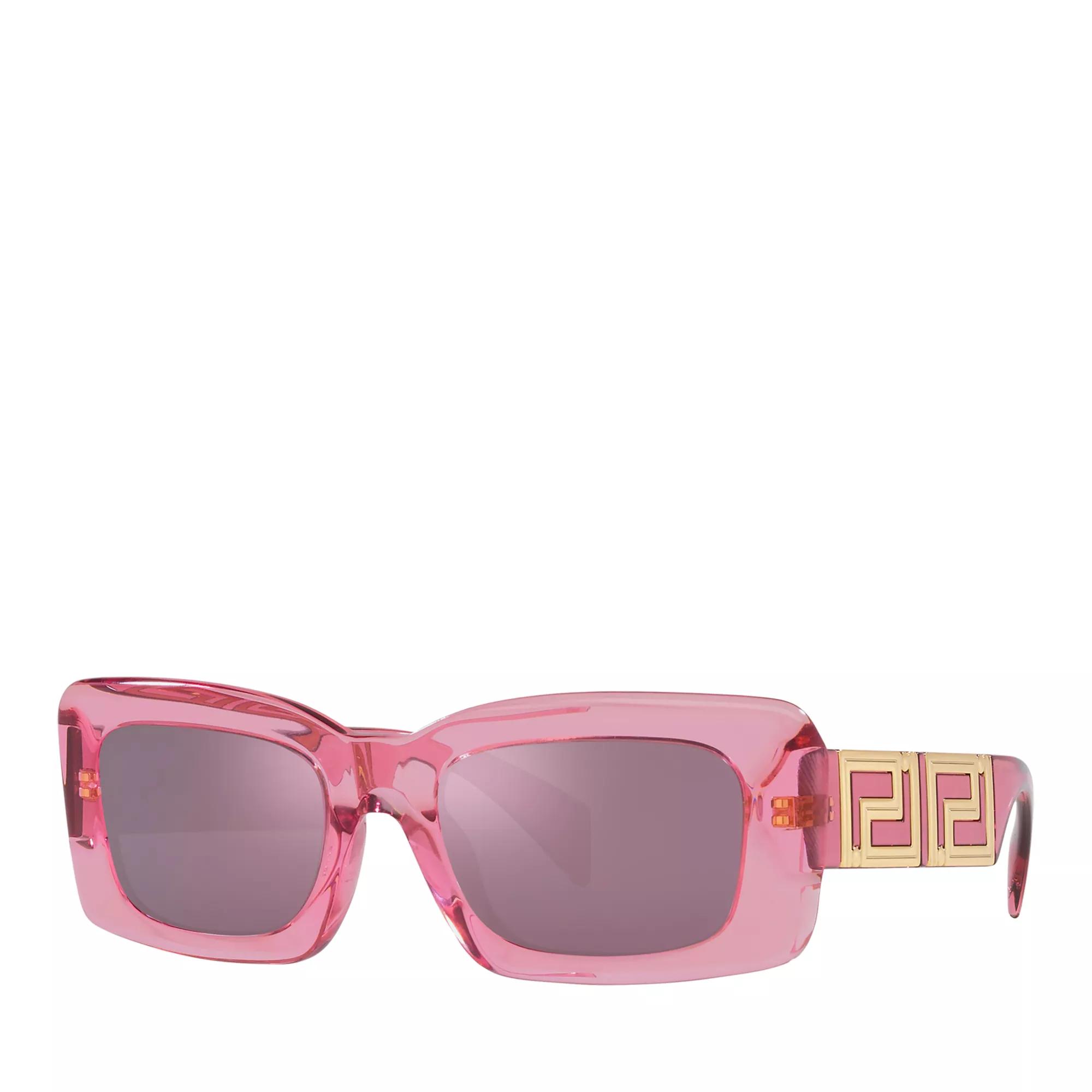 Pink rimmed sunglasses sale