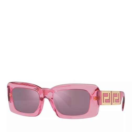 Versace 0VE4444U Transparent Pink Sonnenbrille