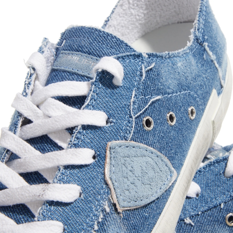 Philippe Model Low-Top-Sneaker Prsx Low Woman Legere Sabot Denim Denim Blue(Image 5)