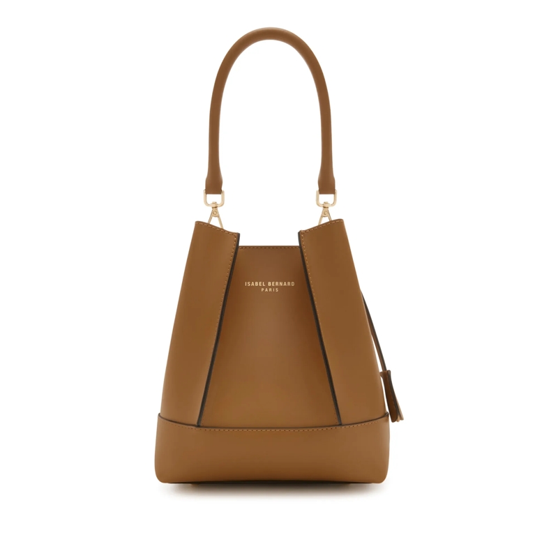 Isabel Bernard Sac reporter Femme Forte Minette Handtasche Kamel