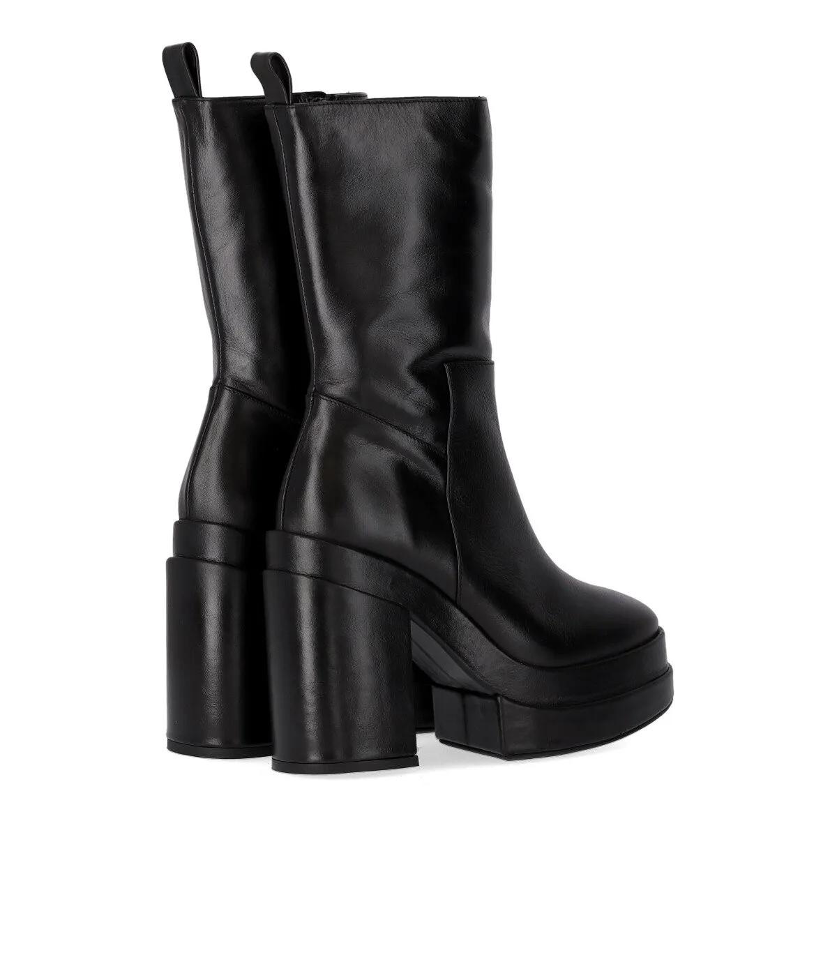 Thumbnail - Paloma Barceló Stiefel - Paloma Barceló Eros Black Heeled Ankle Boot - Gr. 40 (EU) - in Schwarz - für Damen