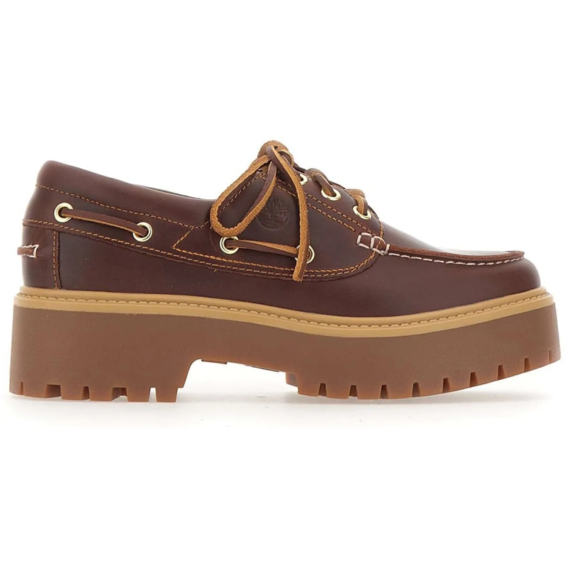 Timberland Loafer Flat Shoes Brown braun
