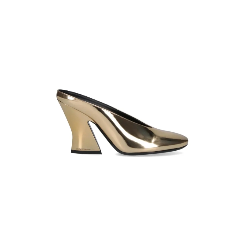 Givenchy Pumps Pointed Toe Golden Mule Gold