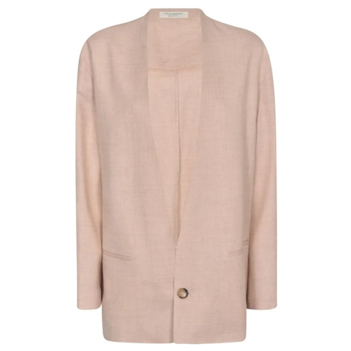 Philosophy Di Lorenzo Serafini Übergangsjacke Light Pink No Lapel Jacket Pink