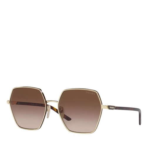 Prada Sunglasses 0PR 56YS Pale Gold Sunglasses