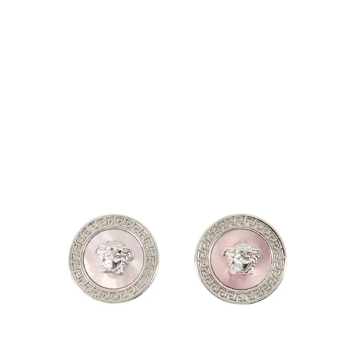 Versace Icon Earrings - Metal - Pink Metallic Ohrstecker