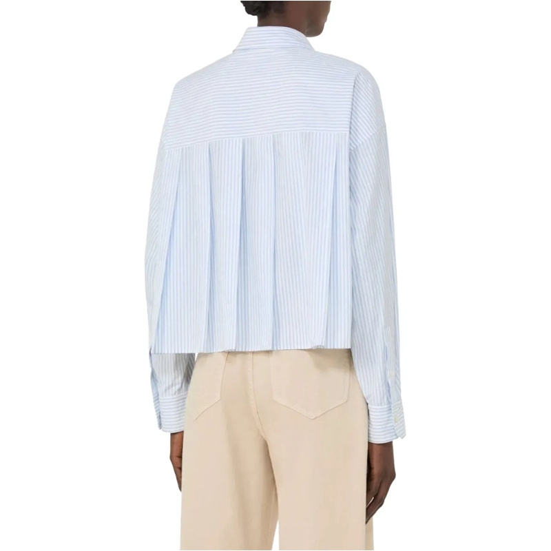 Max Mara Bluse Max Mara Weekend Wkdeden Blouses Lichtblauw 261511 blau(Image 4)