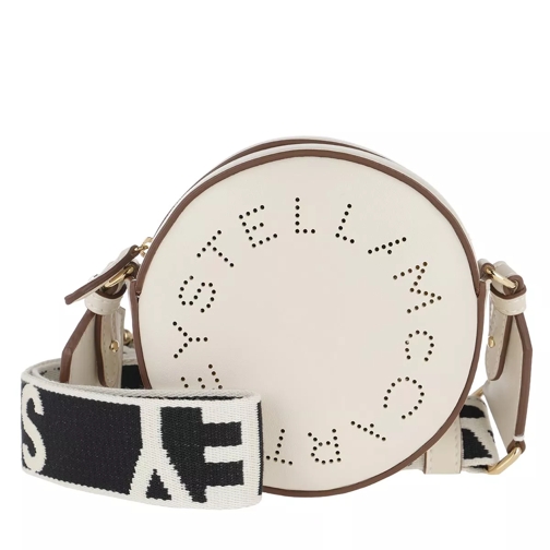 Stella McCartney Zip Shoulder Bag Eco Soft Pure White Crossbody Bag