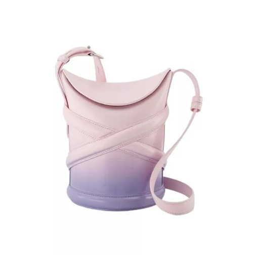 Alexander McQueen The Curve Hobo Bag  - Lilac/Pink - Leather Purple Sac à bandoulière