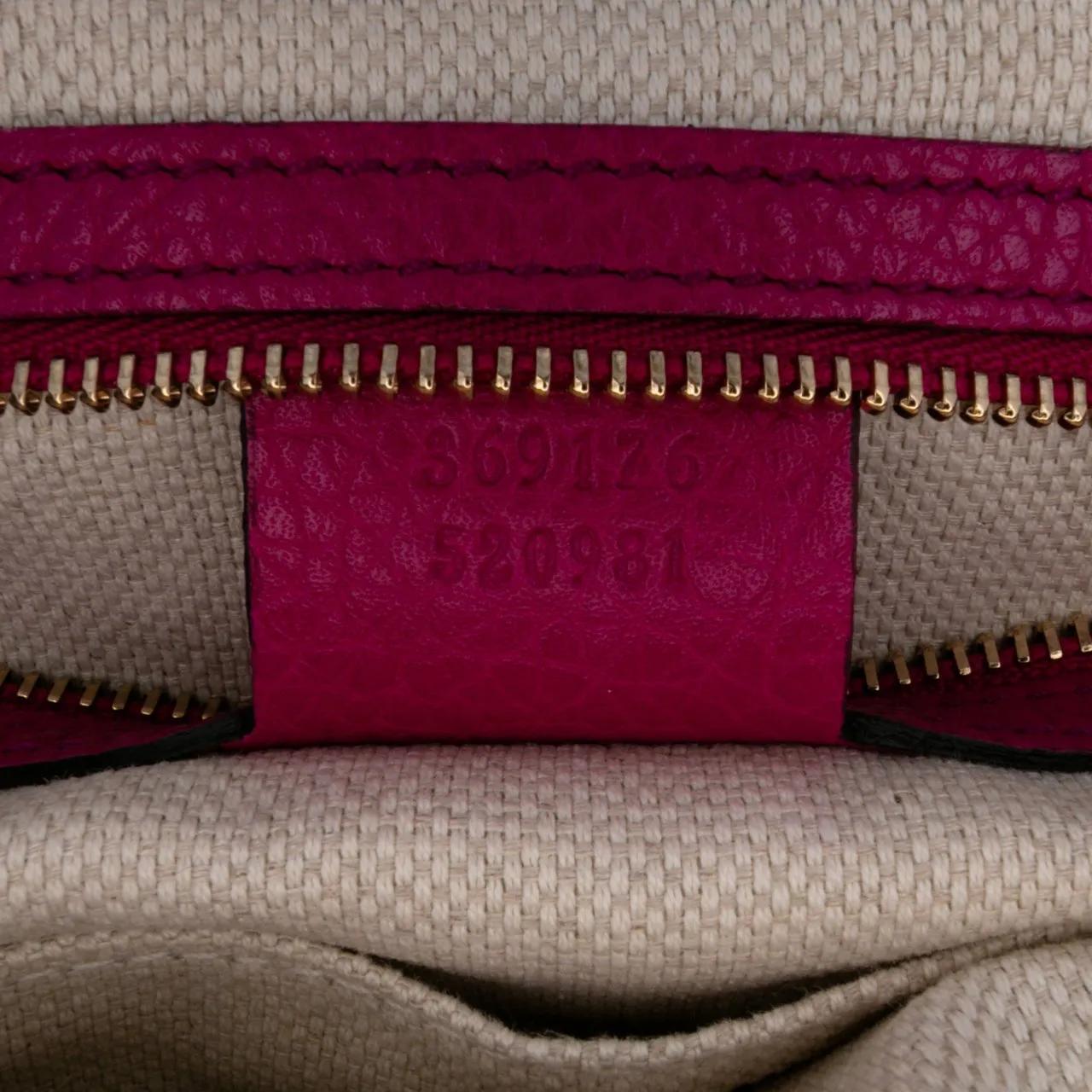 Thumbnail - Gucci Hobo Bags - Small Leather Soho Cellarius Satchel - Gr. unisize - in Gold - für Damen