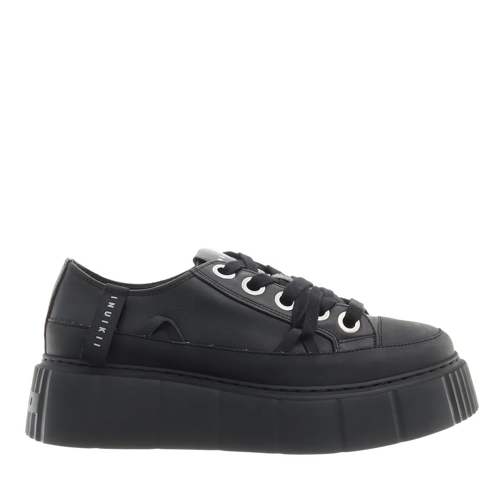 INUIKII Plateau Sneaker LEATHER MATILDA LOW Black