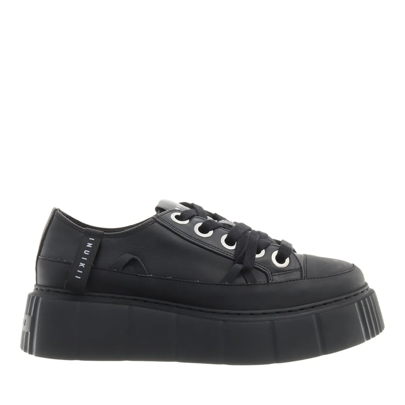 INUIKII Plateau-Sneaker LEATHER MATILDA LOW Black