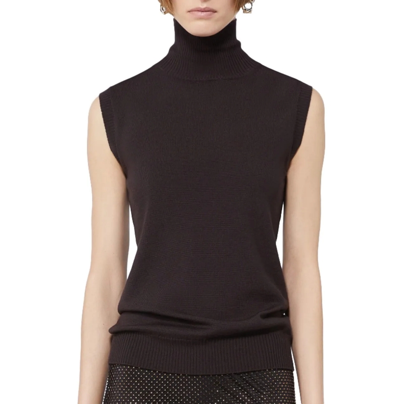 Sportmax T-Shirt Top Brown braun
