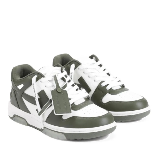 Off-White Out Of Office Sneakers Green Low-Top Sneaker