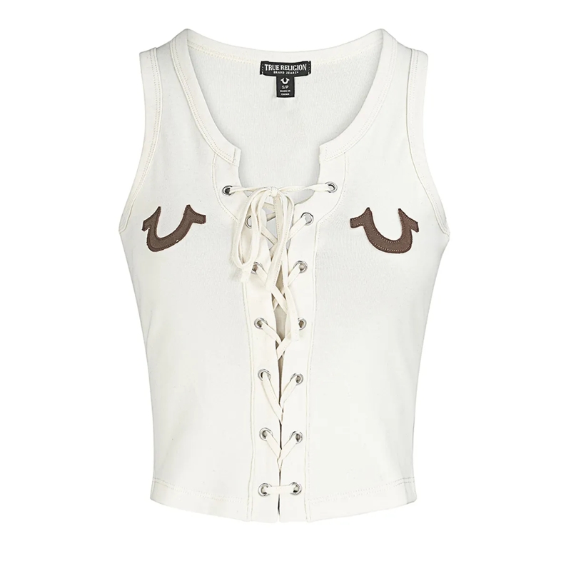 True Religion Top Tankshirt offwhite