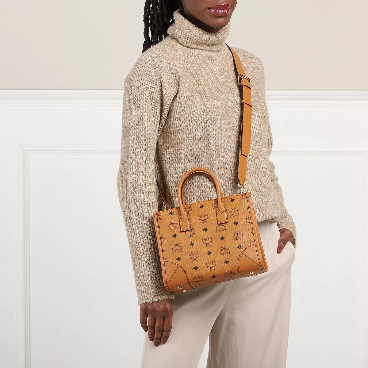 MCM Stijlvolle Crossbody Tas voor Dagelijks Gebruik Brown Dames