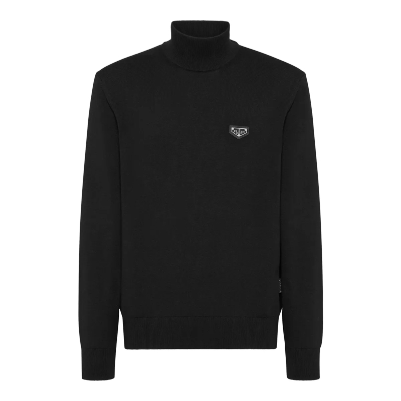 Philipp Plein  Rollkragenpullover schwarz