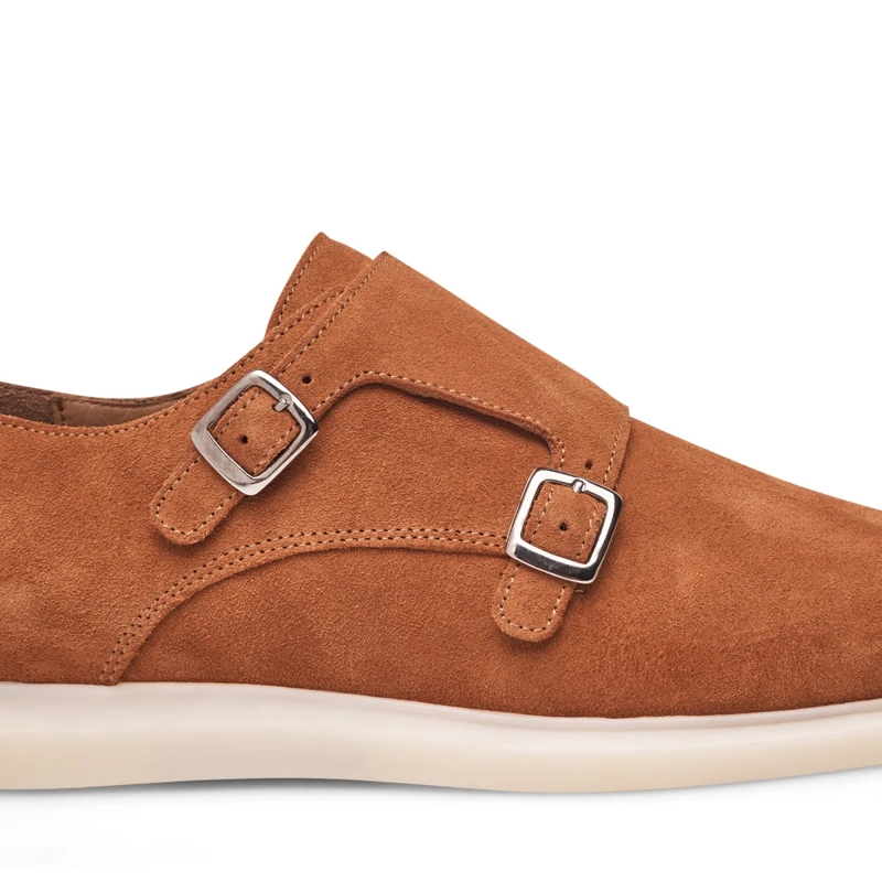 Henry Stevens Chaussures plates Schnallenschuh Elia DM1 mittel-braun(Image 3)