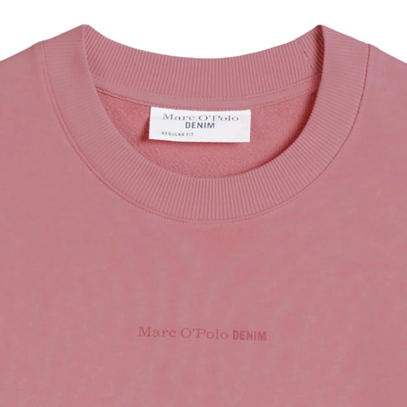Marc O´Polo  Crew Neck, Print, Reg Fit 1er Pack rosa