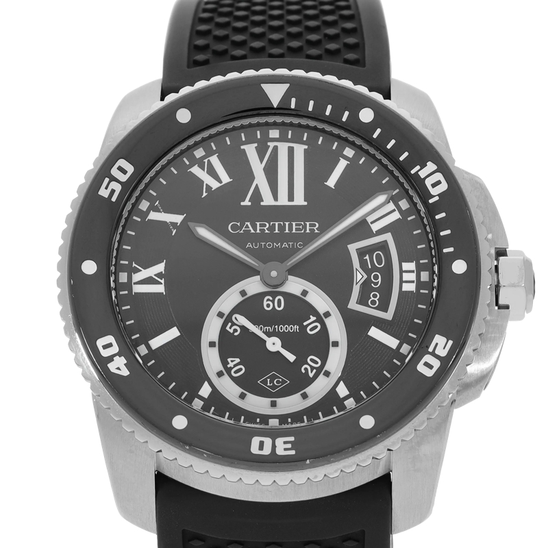 Cartier Automatikuhr Calibre Schwarz