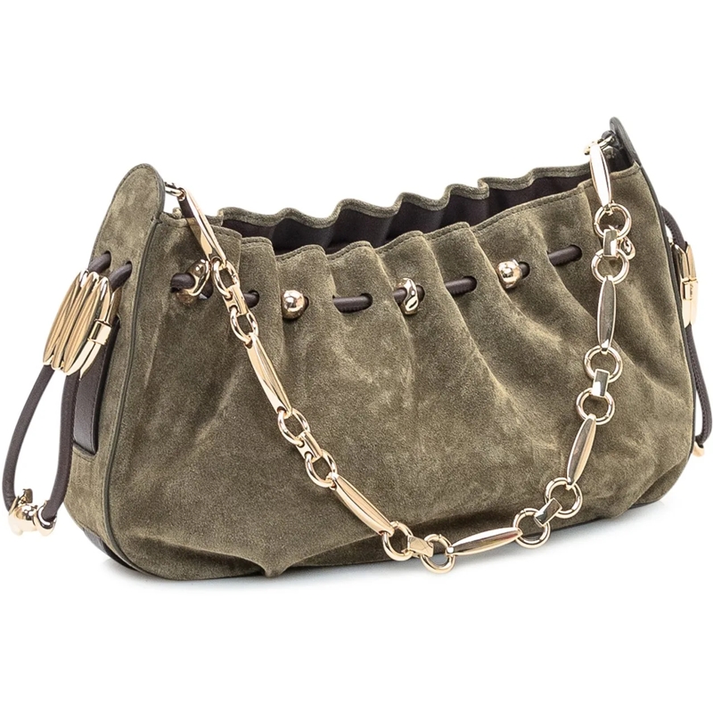 Zimmermann Clutch Borsa Halcyon Clutch in Suede Zimmermann grün(Image 3)