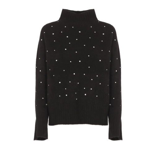 Vanise Pull à col roulé Black Vanise' Cashmere Sweater Black