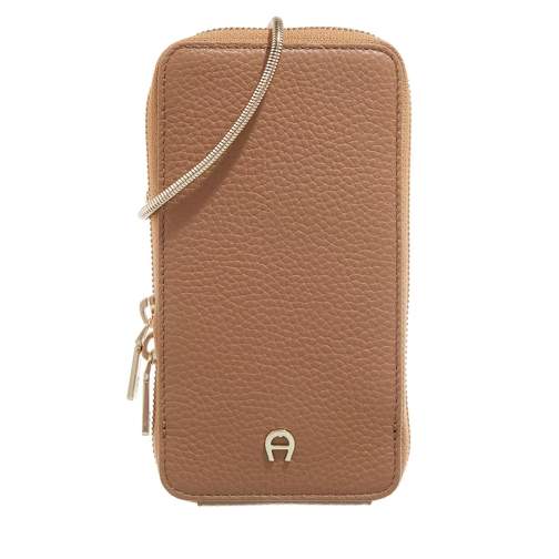 AIGNER Fashion Maple Brown Portacellulare a borsetta