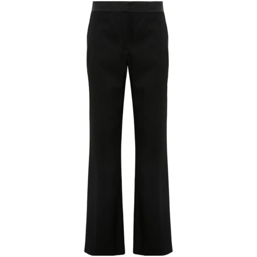 Genny  Black Wool Trousers Black