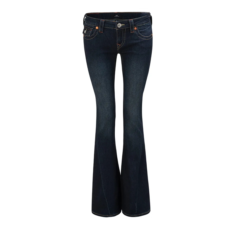 True Religion Jeans - Modell: Joey- Mid Rise- Mittelhohem Bund- Dez blau