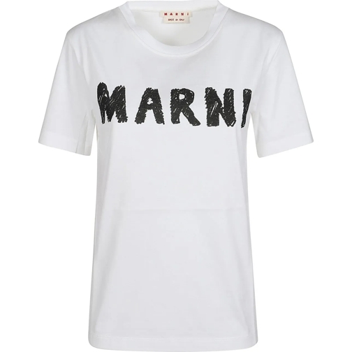 Marni T-shirts T-shirt White weiß