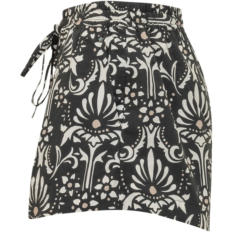 Pinko Shorts Shorts con Stampa Floreale schwarz(Image 3)