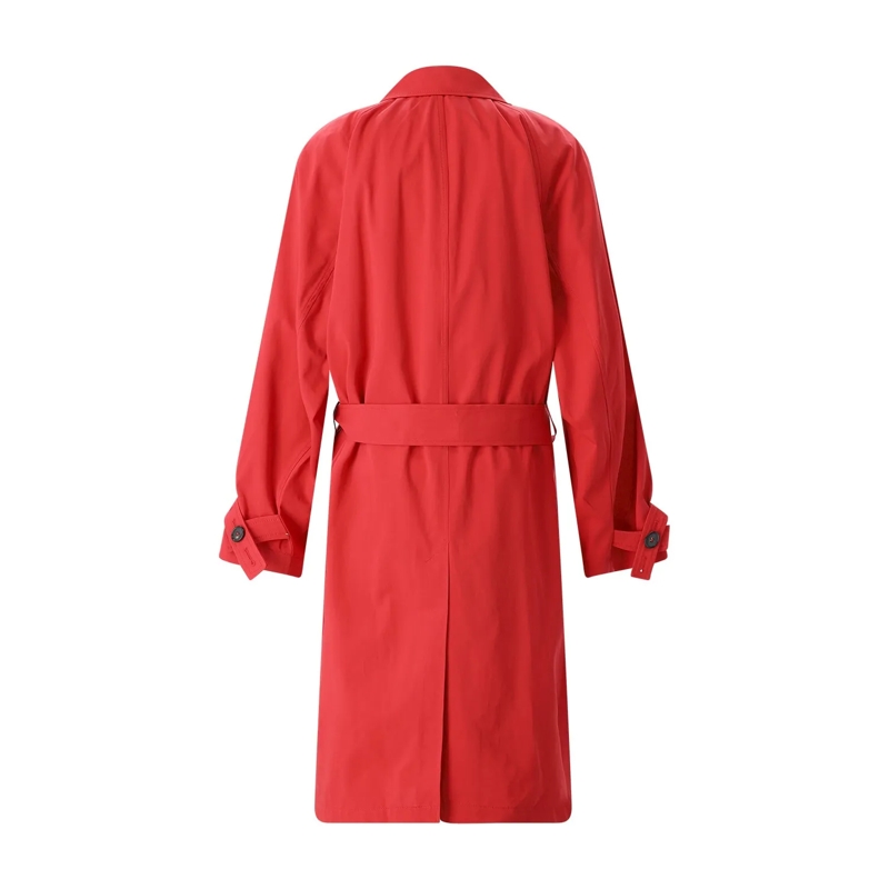 TOTEME Wintermantel Trenchcoat aus Bio-Baumwolle rot(Image 3)