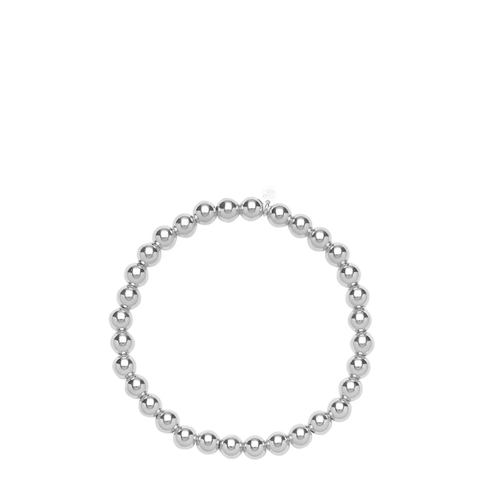 LOTT.gioielli CL Bracelet Elastic Cannonball L Silver Mittellange Halskette